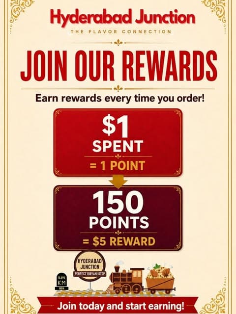 Rewards at Hyderabad Junction