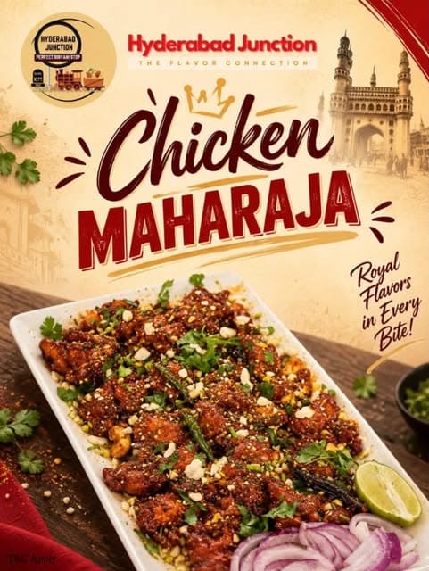 Biryani from Hyderabad Junction